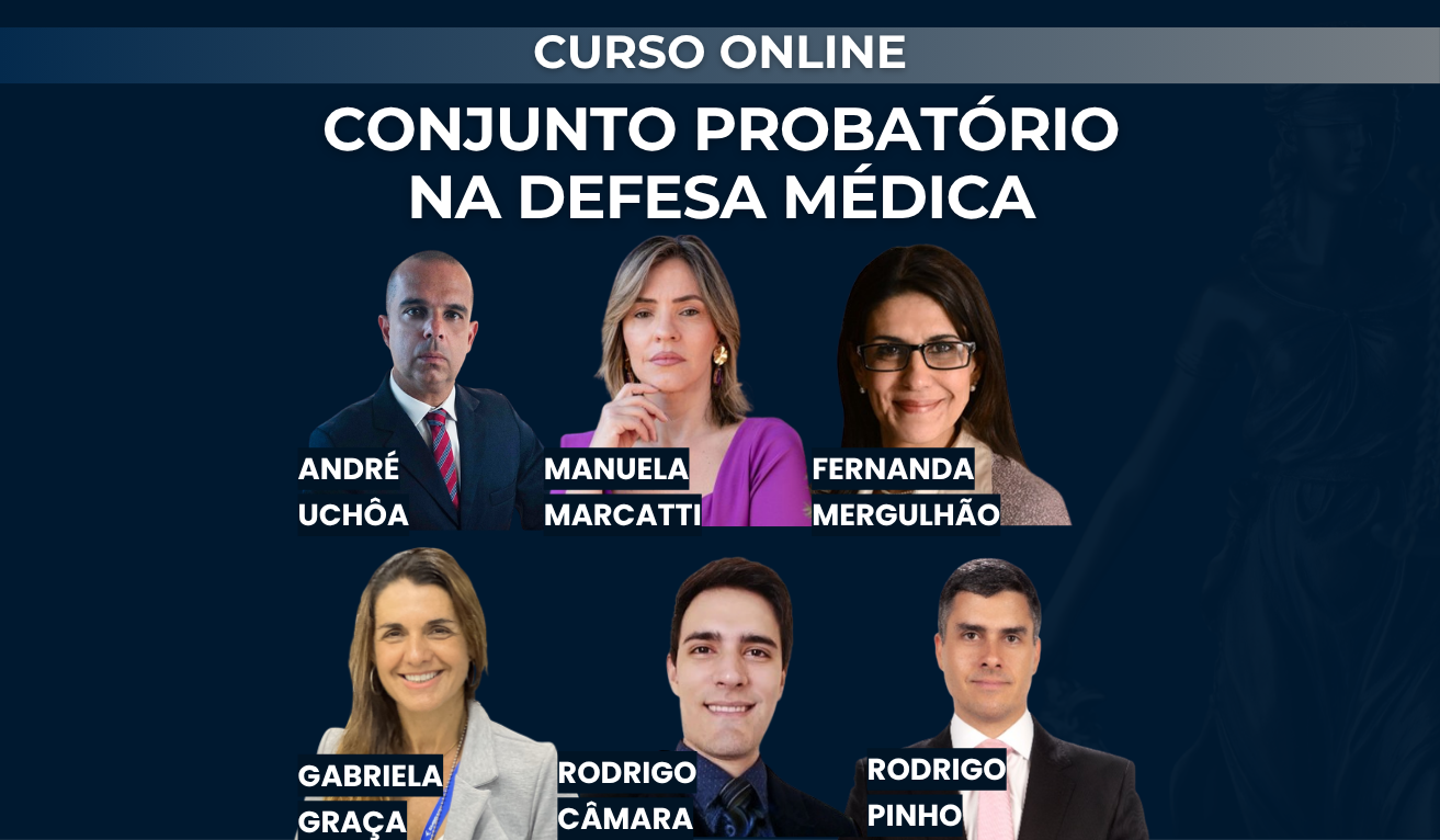 Conjunto probat�rio na defesa m�dica